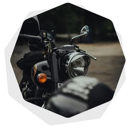 Motorcycle shipping icon